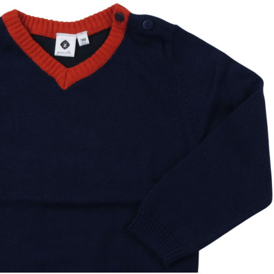 Trui - Grain de blé - 18 maanden – Tweedehands baby- en kinderkleding van Grain de blé – Les Ptits Potes