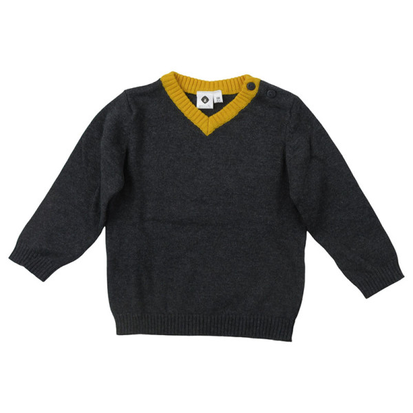 Pullover - Grain de blé - 68 cm (6 Monate) – Secondhand-Babykleidung/-Kinderkleidung von Grain de blé – Les Ptits Potes