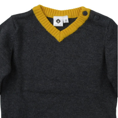 Pull - GRAIN DE BLÉ - 6 mois (68) – Vêtement d’occasion bébé/enfant Grain de blé – Les Ptits Potes