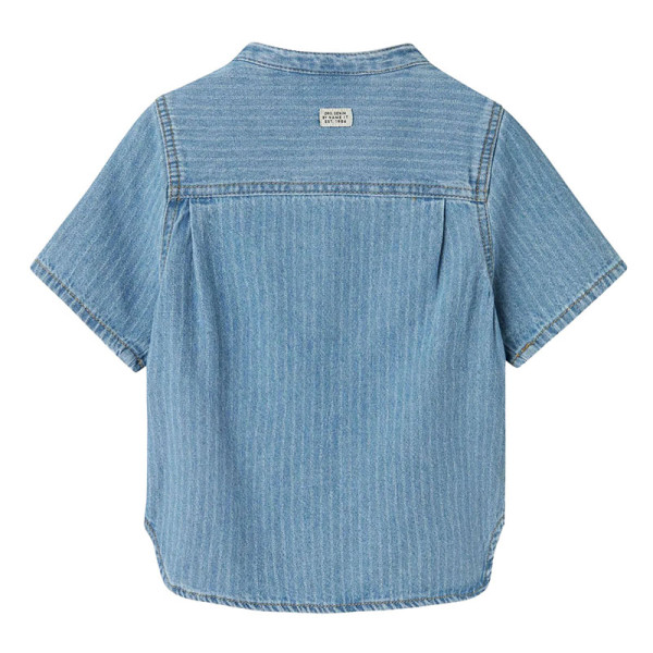 Overhemd met korte mouwen - Name it - 18-24 mois 92 cm – Tweedehands baby- en kinderkleding van Name it – Les Ptits Potes