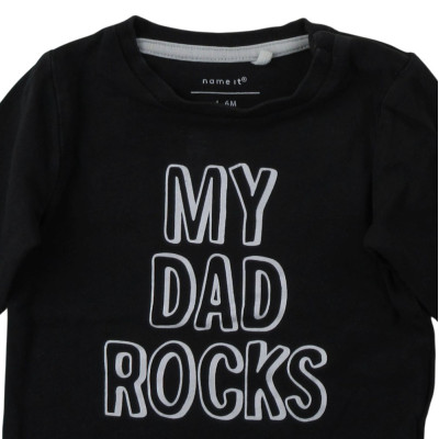 Langarmshirt - Name it - 4-6 Monate 68 cm – Secondhand-Babykleidung/-Kinderkleidung von Name it – Les Ptits Potes