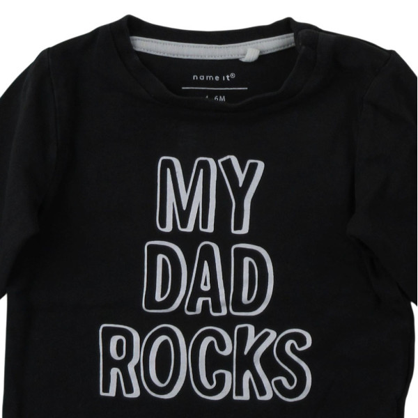 T-Shirt - NAME IT - 4-6 mois (68) – Vêtement d’occasion bébé/enfant Name it – Les Ptits Potes