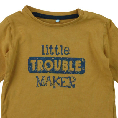 T-shirt met lange mouwen - Name it - 4-6 maanden 68 cm – Tweedehands baby- en kinderkleding van Name it – Les Ptits Potes