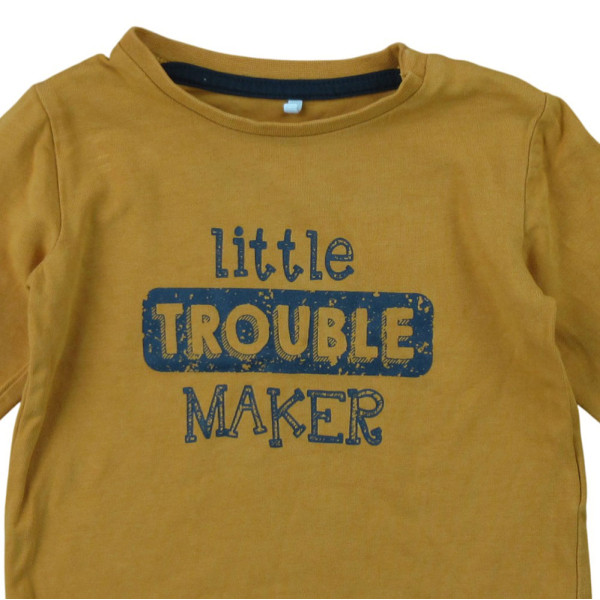 T-shirt met lange mouwen - Name it - 4-6 maanden 68 cm – Tweedehands baby- en kinderkleding van Name it – Les Ptits Potes