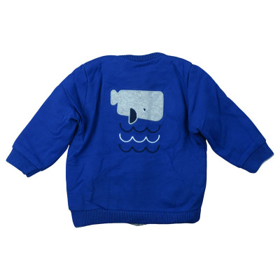 Weste - Okaidi-Obaibi - 74 cm (12 Monate) – Secondhand-Babykleidung/-Kinderkleidung von Okaidi-Obaibi – Les Ptits Potes