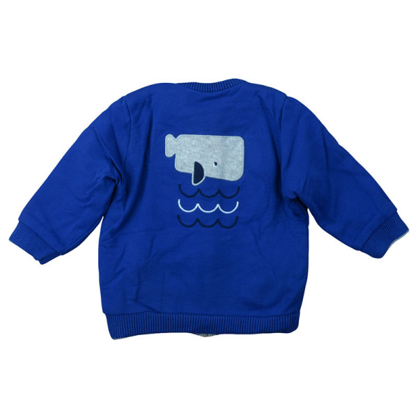 Weste - Okaidi-Obaibi - 74 cm (12 Monate) – Secondhand-Babykleidung/-Kinderkleidung von Okaidi-Obaibi – Les Ptits Potes