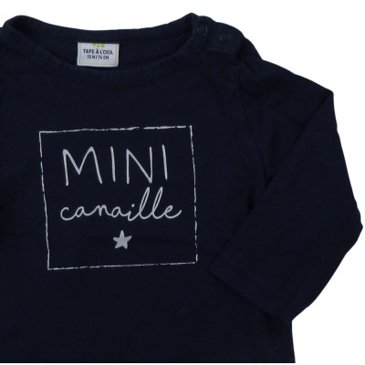 T-shirt met lange mouwen - Tape à l'Oeil - 74 cm (12 maanden) – Tweedehands baby- en kinderkleding van Tape à l'Oeil – Les Pt