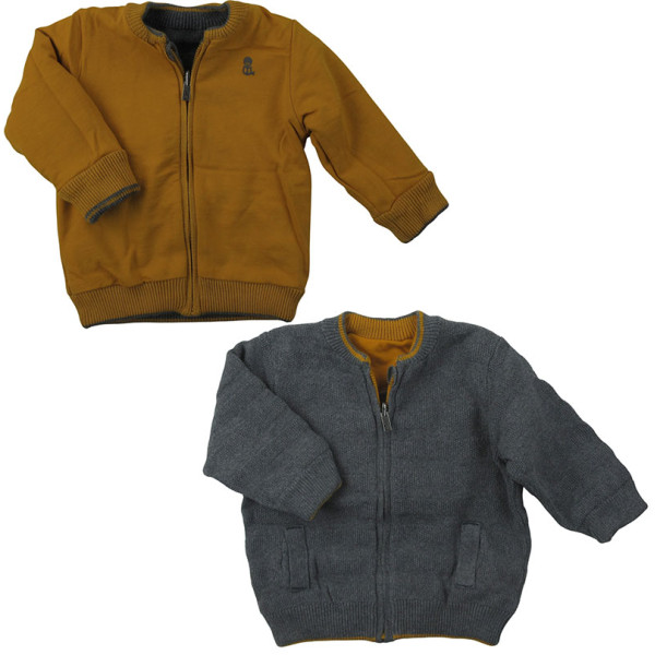Weste - Okaidi-Obaibi - 74 cm (12 Monate) – Secondhand-Babykleidung/-Kinderkleidung von Okaidi-Obaibi – Les Ptits Potes