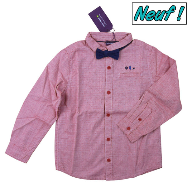 Hemd mit langen Ärmeln - Sergent Major - 116 cm (6 Jahre) – Secondhand-Babykleidung/-Kinderkleidung von Sergent Major – Les P