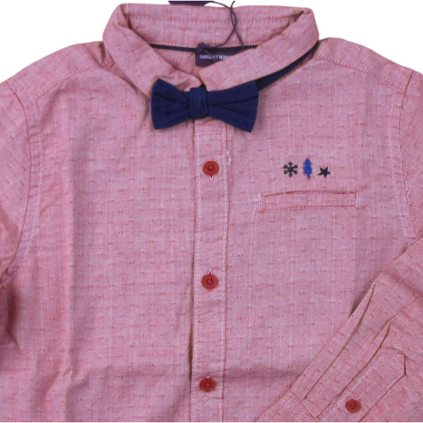 Hemd mit langen Ärmeln - Sergent Major - 116 cm (6 Jahre) – Secondhand-Babykleidung/-Kinderkleidung von Sergent Major – Les P