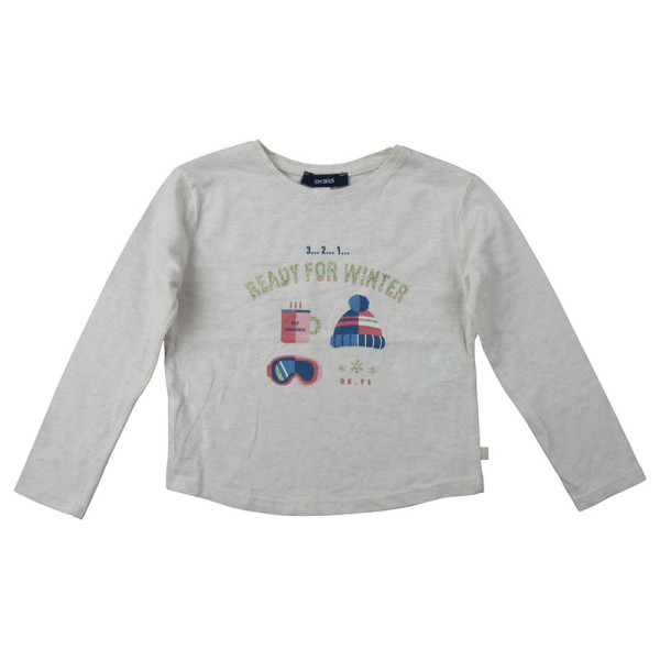 Langarmshirt - Okaidi-Obaibi - 98 cm (3 Jahre) – Secondhand-Babykleidung/-Kinderkleidung von Okaidi-Obaibi – Les Ptits Potes
