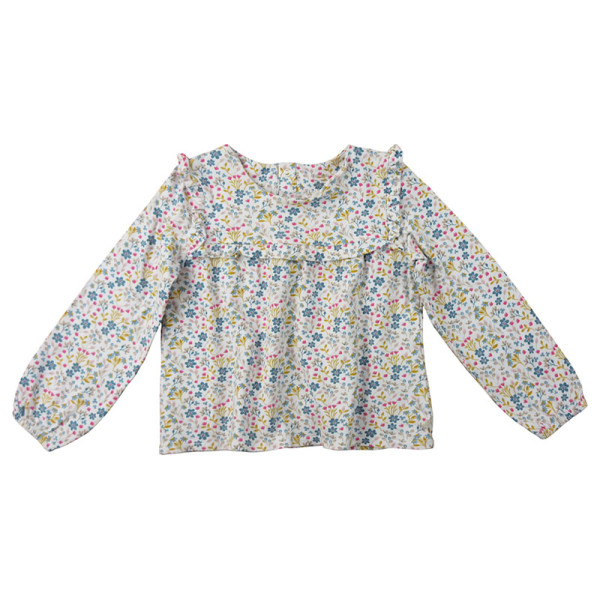 Bluse mit langen Ärmeln - Okaidi-Obaibi - 98 cm (3 Jahre) – Secondhand-Babykleidung/-Kinderkleidung von Okaidi-Obaibi – Les P