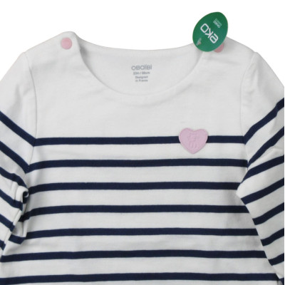 T-Shirt neuf - OBAÏBI - 23 mois (86) – Vêtement d’occasion bébé/enfant Okaidi-Obaibi – Les Ptits Potes