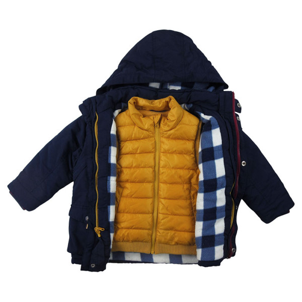 Manteau 2 en 1 - SERGENT MAJOR - 5 ans (110) – Vêtement d’occasion bébé/enfant Sergent Major – Les Ptits Potes