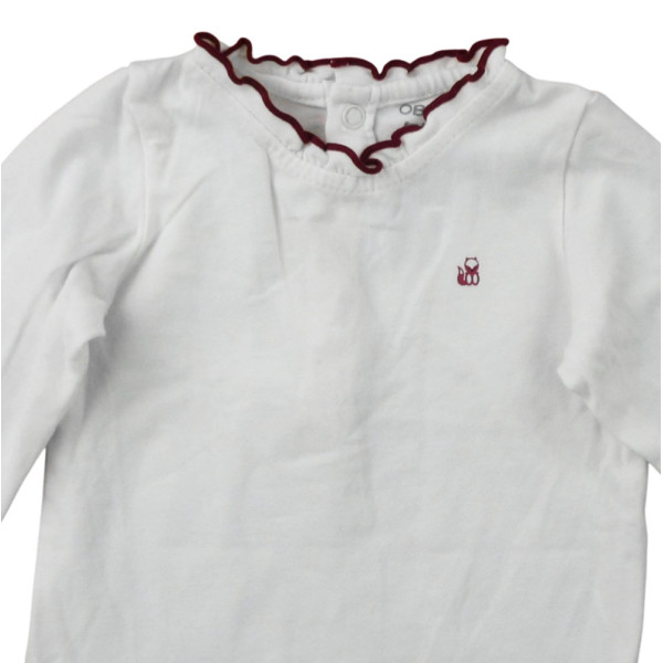 Babybody - Okaidi-Obaibi - 68 cm (6 Monate) – Secondhand-Babykleidung/-Kinderkleidung von Okaidi-Obaibi – Les Ptits Potes