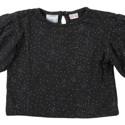 T-Shirt - ZARA - 6-9 mois (74) – Vêtement d’occasion bébé/enfant Zara – Les Ptits Potes