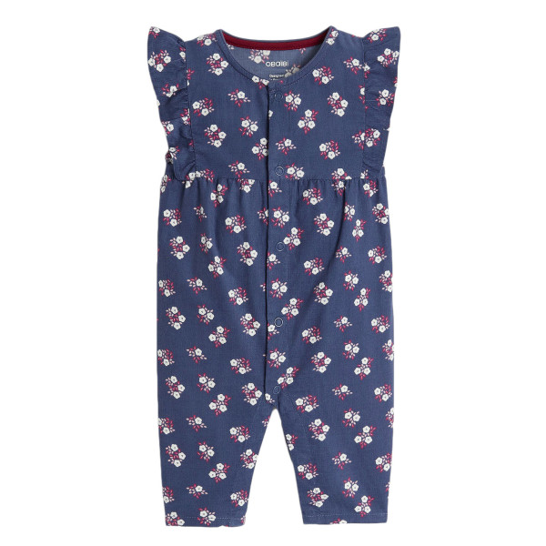 Langer Overall - Okaidi-Obaibi - 68 cm (6 Monate) – Secondhand-Babykleidung/-Kinderkleidung von Okaidi-Obaibi – Les Ptits Pot