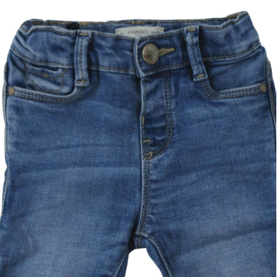 Jeans - Mango - 6-9 maanden 74 cm – Tweedehands baby- en kinderkleding van Mango – Les Ptits Potes