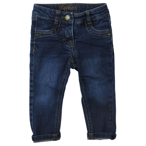 Jeans - JBC - 74 cm (9 Monate) – Secondhand-Babykleidung/-Kinderkleidung von JBC – Les Ptits Potes