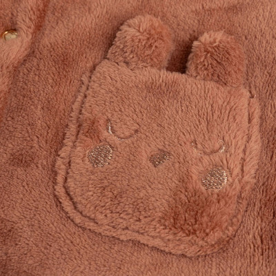 Gilet polaire réversible - DPAM - 12 mois (74) – Vêtement d’occasion bébé/enfant Dpam – Les Ptits Potes