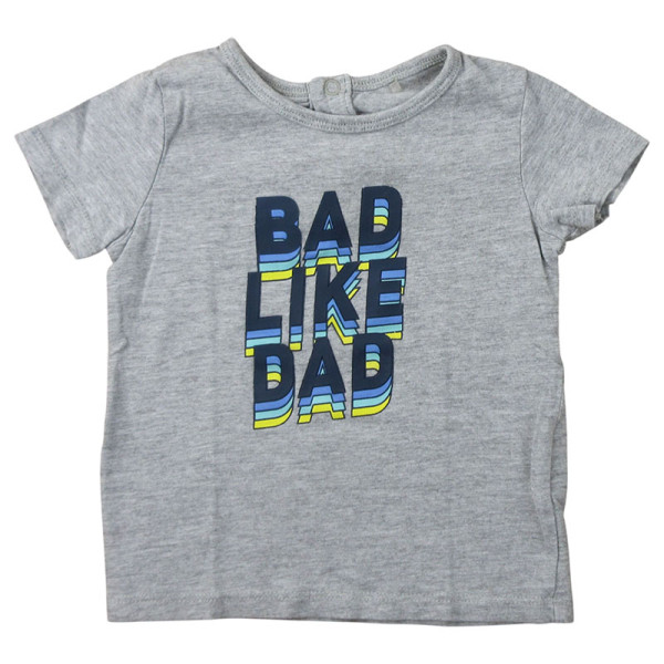 Kurzarmshirt - Besties - 80 cm (12 Monate) – Secondhand-Babykleidung/-Kinderkleidung von Besties – Les Ptits Potes