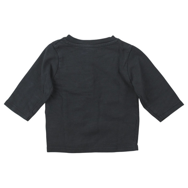 T-shirt met lange mouwen - Okaidi-Obaibi - 59 cm (3 maanden) – Tweedehands baby- en kinderkleding van Okaidi-Obaibi – Les Pti