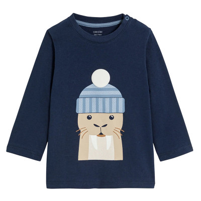 Langarmshirt - Okaidi-Obaibi - 74 cm (12 Monate)