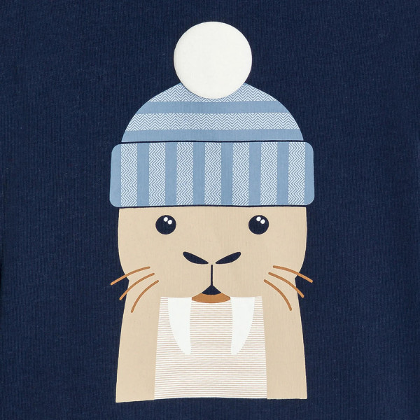 T-Shirt - OBAÏBI - 12 mois (74) – Vêtement d’occasion bébé/enfant Okaidi-Obaibi – Les Ptits Potes