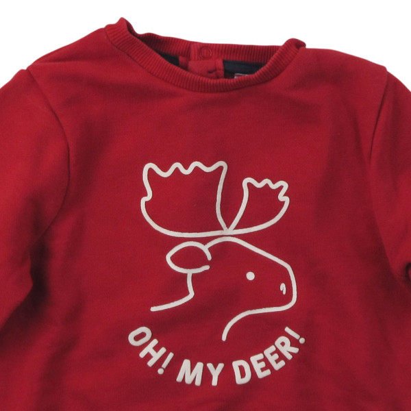 Sweater - Okaidi-Obaibi - 71 cm (9 maanden) – Tweedehands baby- en kinderkleding van Okaidi-Obaibi – Les Ptits Potes