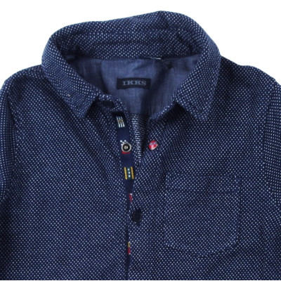 Chemise - IKKS - 5 ans (110) – Vêtement d’occasion bébé/enfant IKKS – Les Ptits Potes