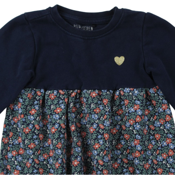Robe - BLUE SEVEN - 4 ans (104) – Vêtement d’occasion bébé/enfant Blue Seven – Les Ptits Potes