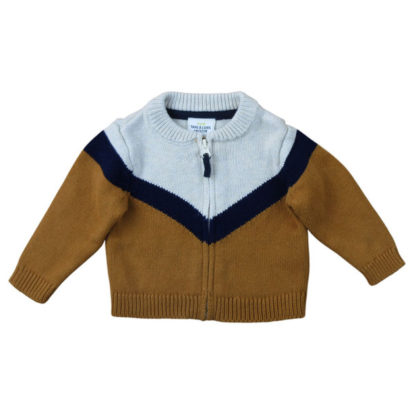 Weste - Tape à l'Oeil - 53 cm (1 Monat) – Secondhand-Babykleidung/-Kinderkleidung von Tape à l'Oeil – Les Ptits Potes