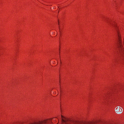 Weste - Petit bateau - 110 cm (5 Jahre) – Secondhand-Babykleidung/-Kinderkleidung von Petit bateau – Les Ptits Potes