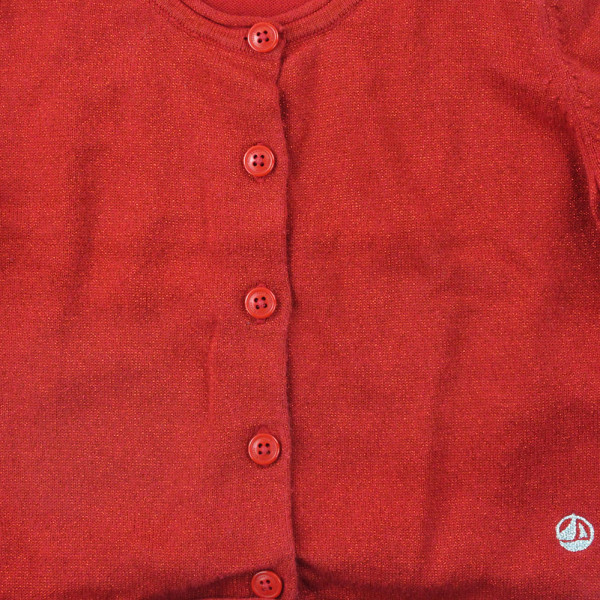 Gilet pailleté - PETIT BATEAU - 5 ans (110) – Vêtement d’occasion bébé/enfant Petit bateau – Les Ptits Potes