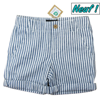 Nieuwe linnen shorts - 4 jaar – Secondhand-Babykleidung/-Kinderkleidung von  – Les Ptits Potes