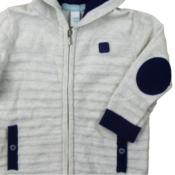 Weste - Okaidi-Obaibi - 68 cm (6 Monate) – Secondhand-Babykleidung/-Kinderkleidung von Okaidi-Obaibi – Les Ptits Potes