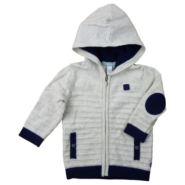 Weste - Okaidi-Obaibi - 68 cm (6 Monate) – Secondhand-Babykleidung/-Kinderkleidung von Okaidi-Obaibi – Les Ptits Potes