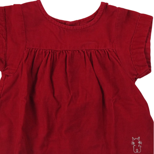 Jurk - Okaidi-Obaibi - 60 cm (3 maanden) – Tweedehands baby- en kinderkleding van Okaidi-Obaibi – Les Ptits Potes