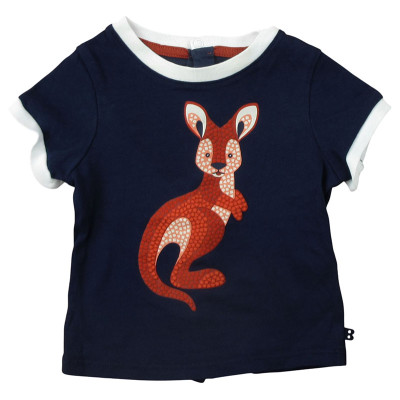 T-shirt met korte mouwen - Okaidi-Obaibi - 59 cm (3 maanden) – Tweedehands baby- en kinderkleding van Okaidi-Obaibi – Les Pti