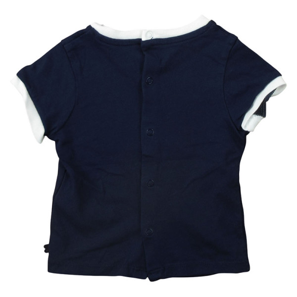 Kurzarmshirt - Okaidi-Obaibi - 59 cm (3 Monate) – Secondhand-Babykleidung/-Kinderkleidung von Okaidi-Obaibi – Les Ptits Potes