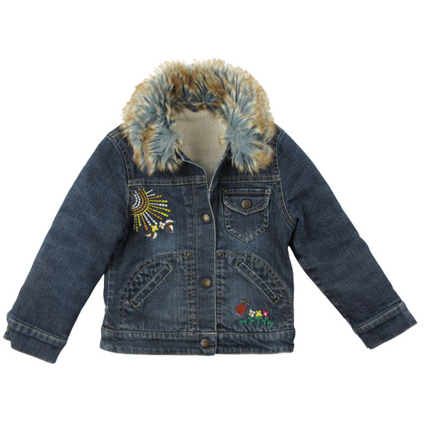 Veste en jean - MAYORAL - 4 ans (104) – Vêtement d’occasion bébé/enfant Mayoral – Les Ptits Potes