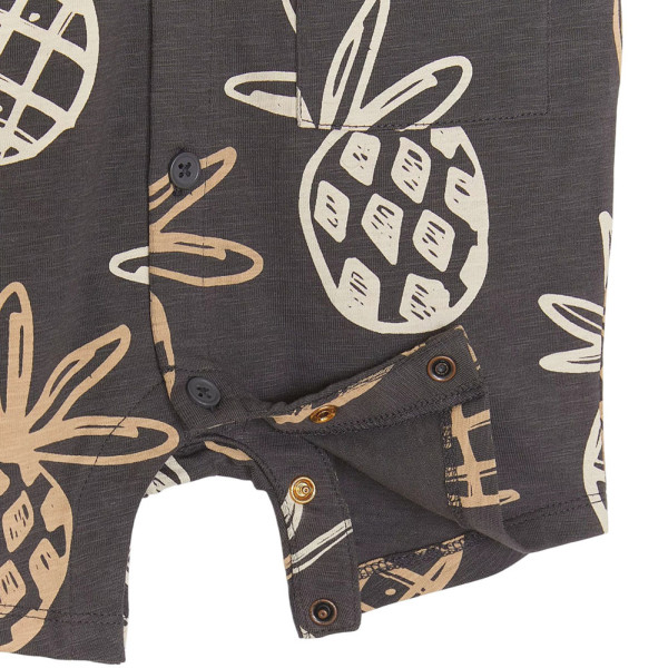 Combinaison courte - CUDDLES & SMILES - 12 mois (80) – Vêtement d’occasion bébé/enfant Cuddles and Smiles – Les Ptits Potes