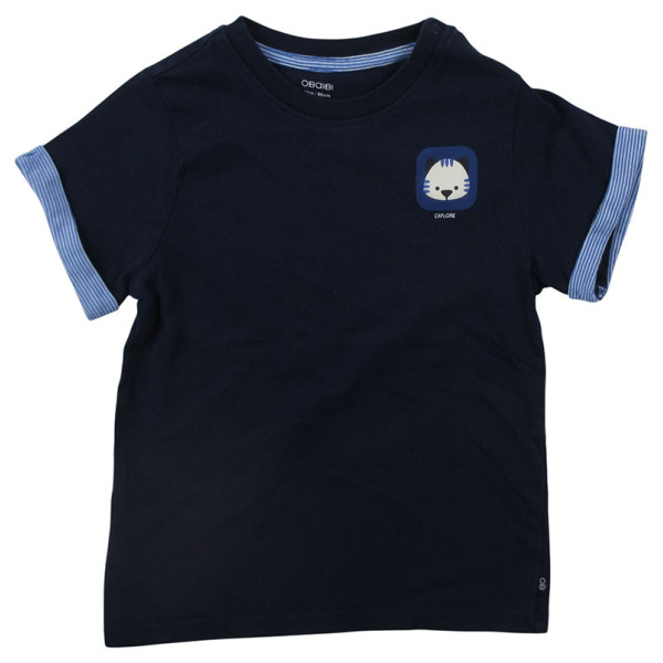 T-shirt met korte mouwen - Okaidi-Obaibi - 86 cm (23 maanden) – Tweedehands baby- en kinderkleding van Okaidi-Obaibi – Les Pt