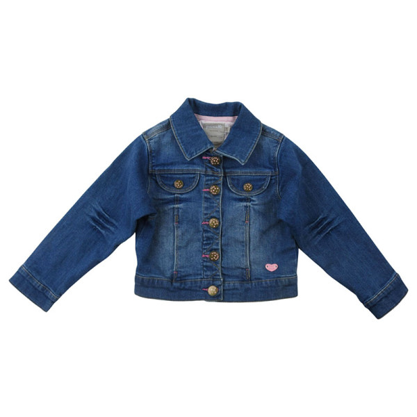 Veste en jean - GRAIN DE BLÉ  - 2 ans (86) – Vêtement d’occasion bébé/enfant Grain de blé – Les Ptits Potes