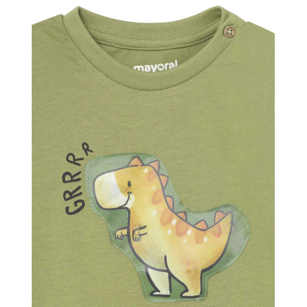 T-Shirt - MAYORAL - 6 mois (68) – Vêtement d’occasion bébé/enfant Mayoral – Les Ptits Potes