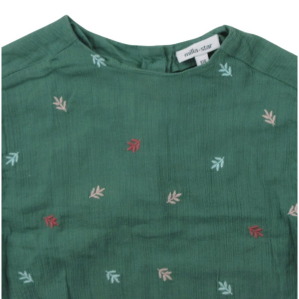 Bluse mit langen Ärmeln - Milla Star - 104 cm (4 Jahre) – Secondhand-Babykleidung/-Kinderkleidung von Milla Star – Les Ptits 