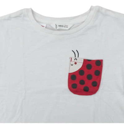 Kurzarmshirt - Mango - 18-24 Monate 92 cm – Secondhand-Babykleidung/-Kinderkleidung von Mango – Les Ptits Potes