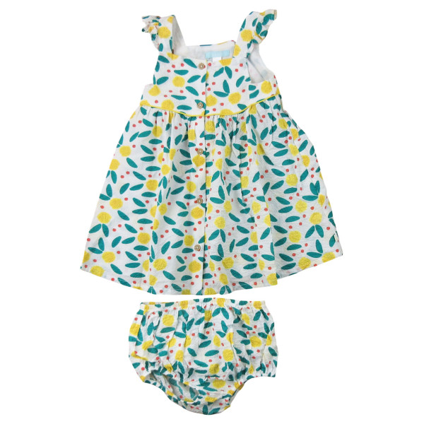 Jurk - Okaidi-Obaibi - 86 cm (23 maanden) – Tweedehands baby- en kinderkleding van Okaidi-Obaibi – Les Ptits Potes