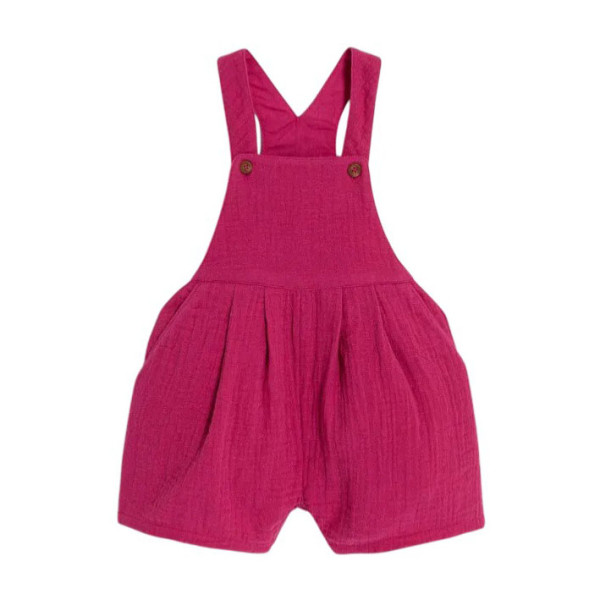 Jumpsuits - Korte - Okaidi-Obaibi - 80 cm (18 maanden) – Tweedehands baby- en kinderkleding van Okaidi-Obaibi – Les Ptits Pot