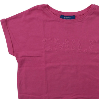 T-shirt met korte mouwen - Okaidi-Obaibi - 3 jaar – Tweedehands baby- en kinderkleding van Okaidi-Obaibi – Les Ptits Potes